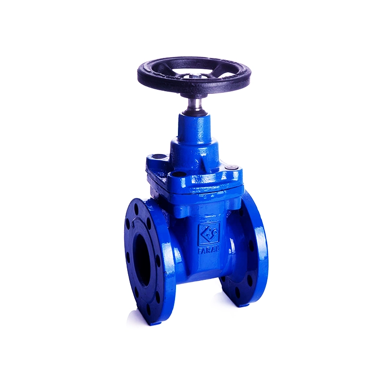 شیر کشویی زبانه لاستیکی 200 - 16 بار (12 سوراخ) فاراب 8 اینچ